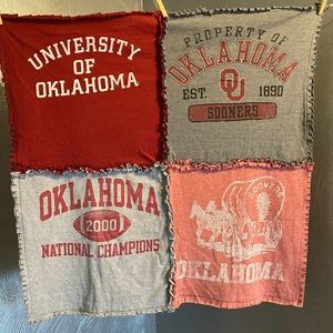 Boomer Sooner Baby Blanket